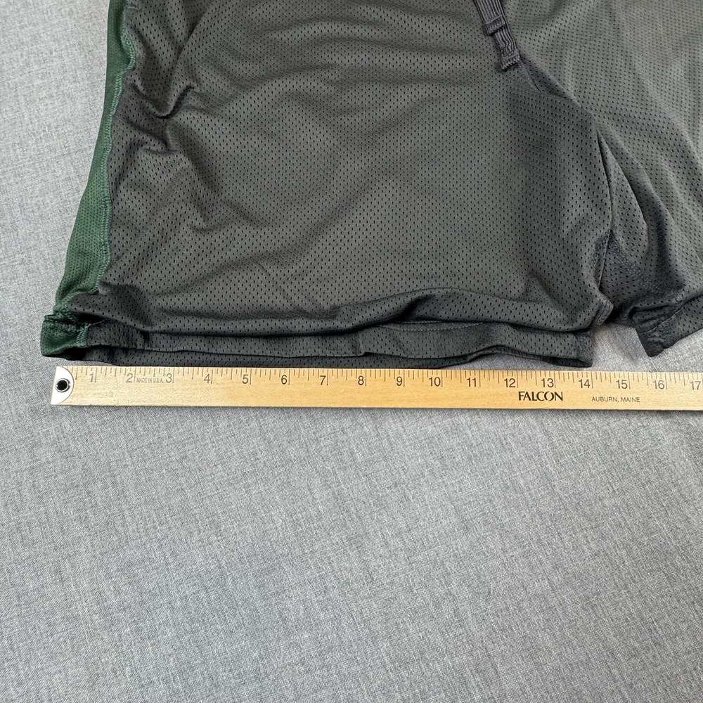 Oregon Ducks Shorts Mens XL Gray Green NCAA Basketball Nike Dri Fit Team Mesh - Picture 8 of 8